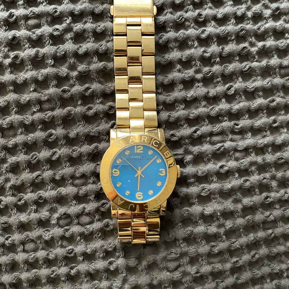 Marc by Marc Jacobs Gold Ladies Watch.